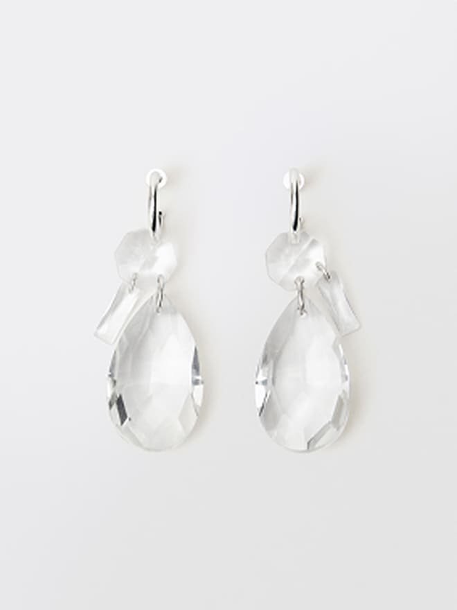 Pendant Crystals Earrings